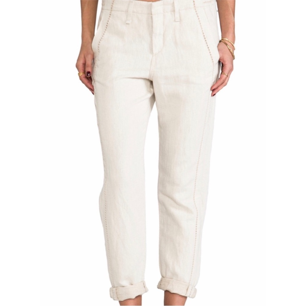 Rag & Bone Separating Portobello Pant in Natural